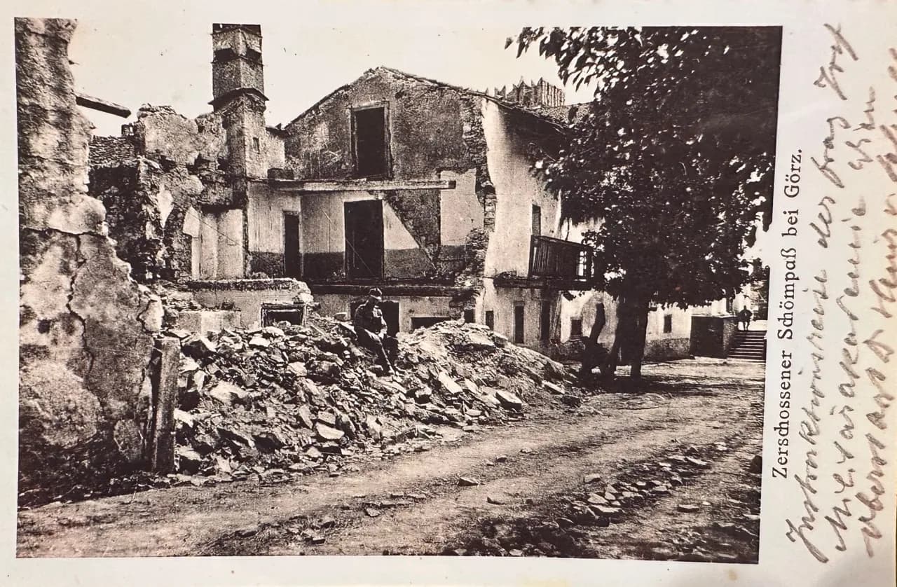 Demolished butcher shop